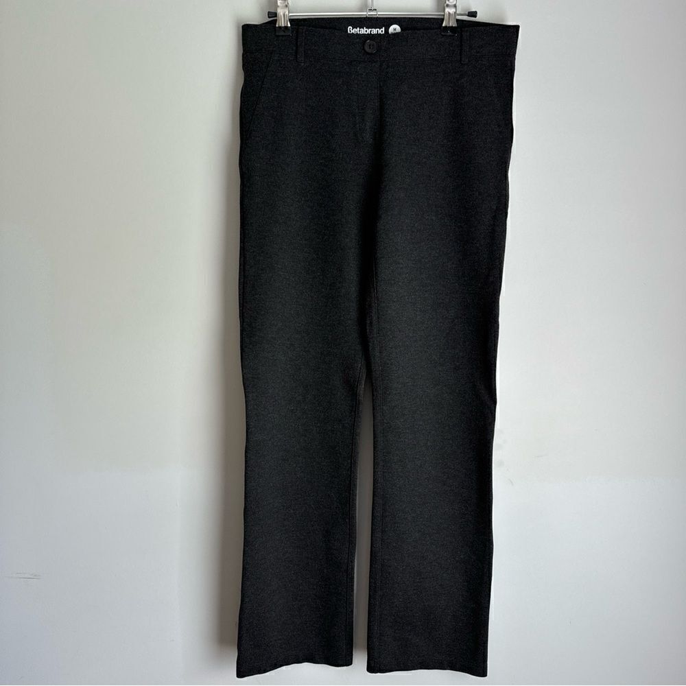 Betabrand Pants Size Medium Petite Grey